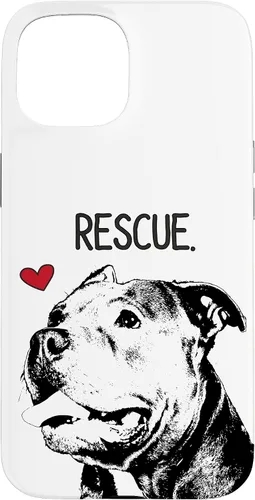 Vista 6 de Rescue Pitbull Dog Save Dogs Pit Bull Lover - Carcasa para iPhone 17
