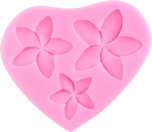 Vista 5 de Molde de silicona de flamenco de hojas tropicales, hibisco, plumeria, flores, hojas de Monstera, moldes para fondant, árbol de coco hawaiano, moldes