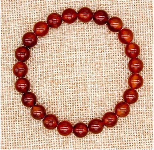 Vista 6 de Adabele 1pc Natural Stretch Gemstone Bracelet 8mm (0.31") Bead 7" to 8.5 inch Healing Crystal Energy Quartz Chakras Jewelry Women Men Girl Birthday
