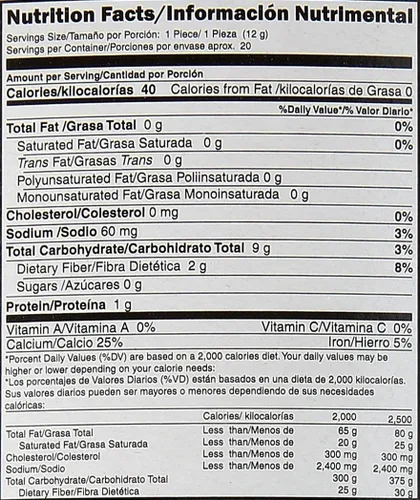 Vista 2 de Charras Tostada Bkd Ntrl, 8.5 oz