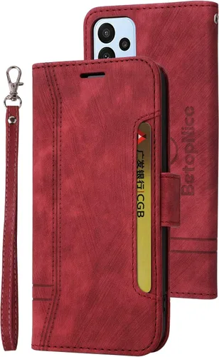 Vista 31 de Funda tipo cartera para Samsung Galaxy S20, piel sintética, con función atril, ranuras para tarjetas, funda plegable con tapa, funda protectora