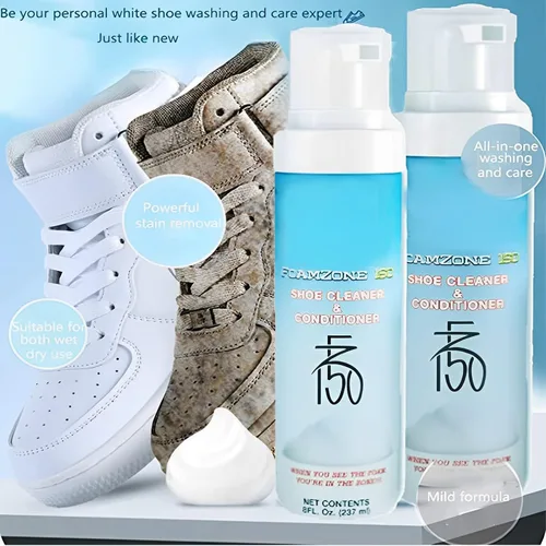 Vista 2 de Limpiador de zapatos FZ150, limpiador de zapatos FoamZone 150, limpiador de zapatos Foam Zone 150 (2 kit)