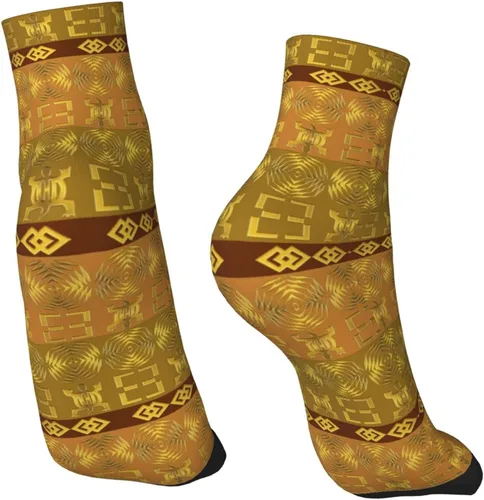 Vista 4 de DKJlitter Unisex Ankle Socks, Padded Athletic Quarter Socks Fashion Running Casual Socks