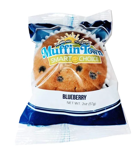 Vista 2 de Muffin Town Smart Choice Muffins de chispas de chocolate integral – Paquete de 72 unidades (1.8 onzas cada uno) Snacks saludables envueltos