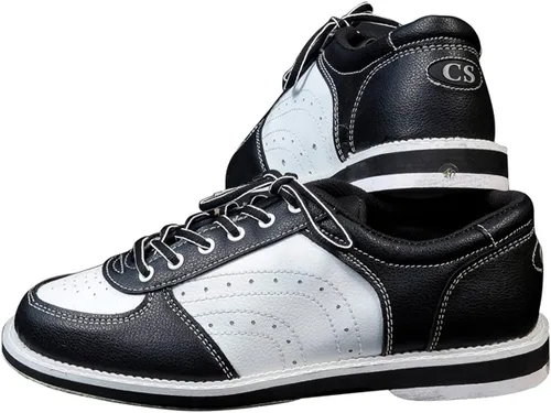 Vista 5 de Zapatos de boliche para mujer, zapatos de bolos con suela deslizante, zapatos casuales para césped