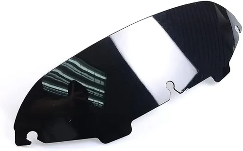 Vista 2 de Parabrisas negro de 4.5 pulgadas compatible con Harley Davidson Touring Street Glide Electra Glide FLHT FLHTCU Ultra Classic Glide FLHX FLHTK Tri