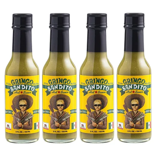 Vista 6 de Gringo Bandito Salsa picante, 5 onzas (Paquete de 4)