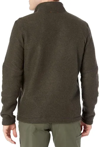 Vista 2 de Smartwool Hudson Trail - Suéter de forro polar con media cremallera para hombre