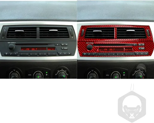 Vista 8 de Panel de radio de ventilación central compatible con BMW Z4 E85 2003-2008, 8