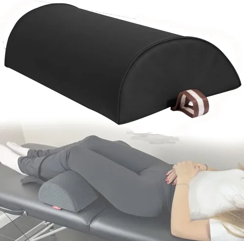 Vista 9 de Master Massage Cojín de masaje semicircular de 9"x26" - Crema