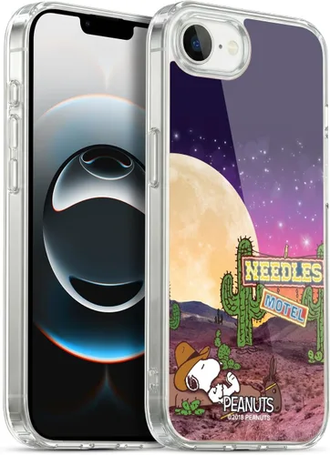 Vista 12 de Head Case Designs Funda de gel con licencia oficial de Peanuts Nebula Cactus Needles Snoopy Space Cowboy [protección de grado militar] compatible