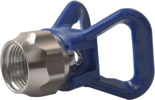 Vista 2 de GDHXW 517 Airless Spray Tip Guard Combo Azul para pistolas de pintura sin aire