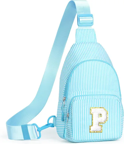 Vista 35 de YOOLIFE Regalos de Navidad para niñas adolescentes Bolso cruzado inicial con bandolera Bolso cruzado monograma para regalos de cumpleaños para niñas