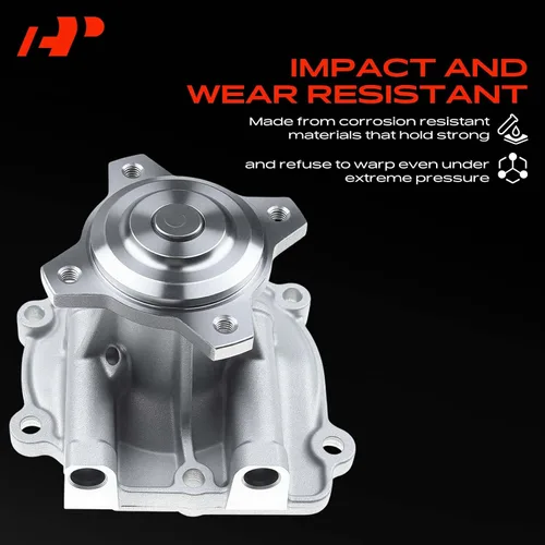 Vista 5 de A-Premium Bomba de agua de motor con junta compatible con Chevrolet Tracker 1999-2003 Suzuki SX4 Aerio Esteem Vitara Sidekick