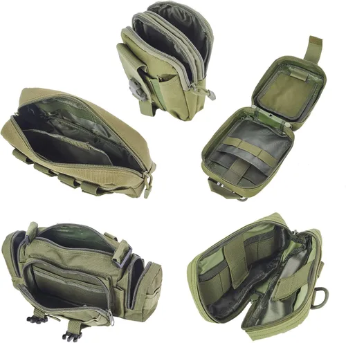 Vista 9 de BXBXHD Paquete de 6 organizadores tácticos para camión, almacenamiento para asiento trasero, bolsa de almacenamiento para asiento de automóvil