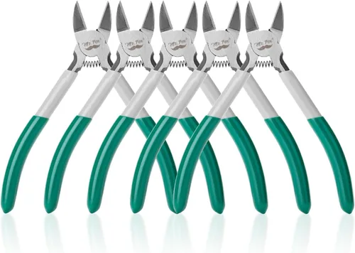 Vista 9 de Mr. Pen - Cortador de alambre, 5 pulgadas, paquete de 2, cortadores de alambre, cortadores diagonales Flush Cutter, Nippers, Side Cutters, Flush