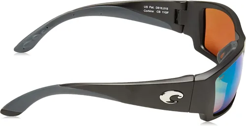 Vista 4 de Costa Del Mar Gafas de sol rectangulares Corbina Low Bridge Fit para hombre