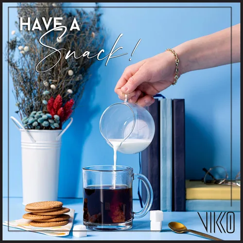 Vista 6 de Vikko Juego de 6 tazas de café de cristal, transparentes de 10.75 onzas, aptas para microondas y lavavajillas