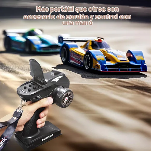 Vista 6 de ATA HOBBY DUMBORC X4 2.4GHz 4 canales RC Radio Transmisor y receptor P6F