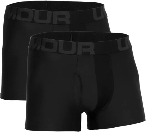 Vista 3 de Under Armour - Calzoncillos tipo bóxer para hombre, paquete múltiple Tech Performance, con entrepierna de 3 pulgadas, ultra suave