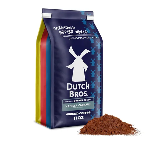 Vista 13 de Dutch Bros OG tostado medio, café molido Café molido 100% arábica, chocolate con leche y notas cítricas, combina con cremas Dutch Bros, 1 bolsa