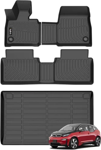 Vista 61 de Tapetes de piso para todo clima y forro de carga con respaldo para Chevrolet Suburban de 7 asientos 2021-2025 / GMC Yukon XL de 7 asientos