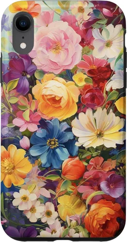 Vista 25 de Watercolor Flower Garden Botanical Art Case for iPhone 17