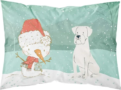 Vista 22 de Caroline's Treasures BB7625PILLOWCASE - Funda de almohada decorativa de tela con texto en inglés "Welcome Friends" Airedale Terrier estándar