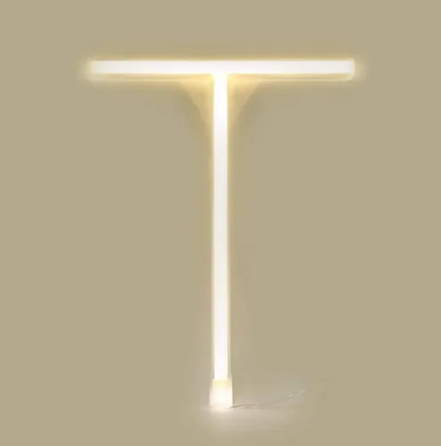 Vista 81 de Ulalaza Letrero de luz LED en blanco y negro, 2 letras AA alimentadas por batería para boda, fiesta de cumpleaños, lámpara de Navidad, luz nocturna
