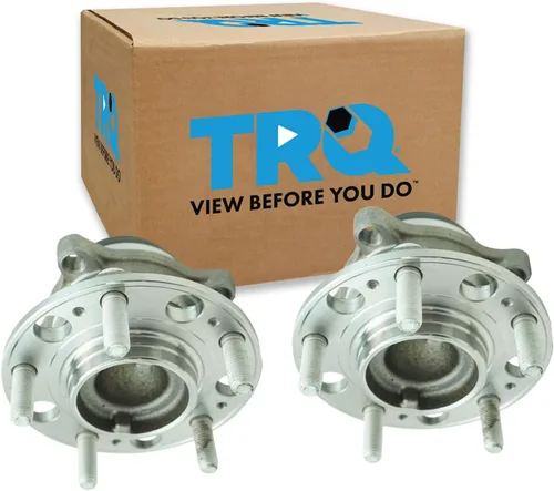 Vista 189 de TRQ Juego de 2 rodamientos de rueda delantera y conjunto de cubo compatible con Tesla 3 2020 Y 2018-2019 para Tesla 3 2020 Tesla Y AWD 2018-2019