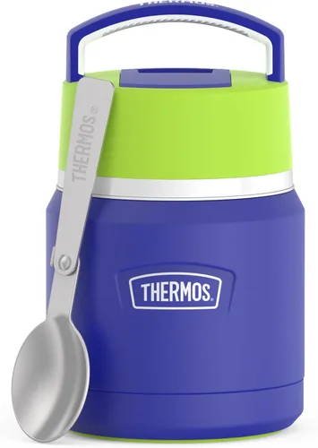 Vista 17 de THERMOS ICON - Tarro de alimentos de acero inoxidable con cuchara, 12 onzas, color negro