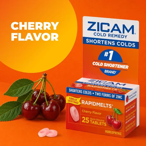 Vista 7 de Zicam Cold Remedy RapidMelts - tabletas para el resfriado, 201035A, 1