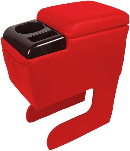 Vista 12 de Asiento de camioneta/banco para automóvil, consola central para contratistas, organizador de negocios y caja de almacenamiento con portavasos y tapa