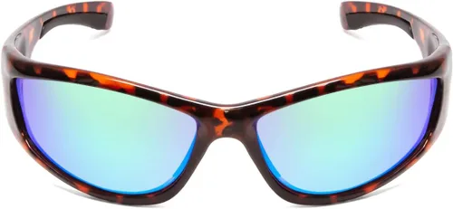 Vista 2 de Coyote FP-69 - Gafas de sol flotantes polarizadas para mujeres y hombres en espejo marrón tortugaverde Gafas de sol flotantes para pesca, Espejo