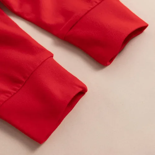 Vista 63 de Mameluco de manga larga con estampado de corazón para el día de San Valentín, recién nacido, para bebés, niños y niñas
