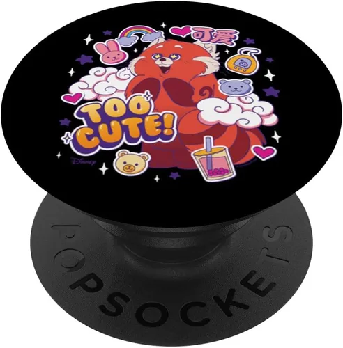 Vista 6 de Turning Red - Demasiado lindo panda rojo PopSockets MagSafe PopGrip para iPhone