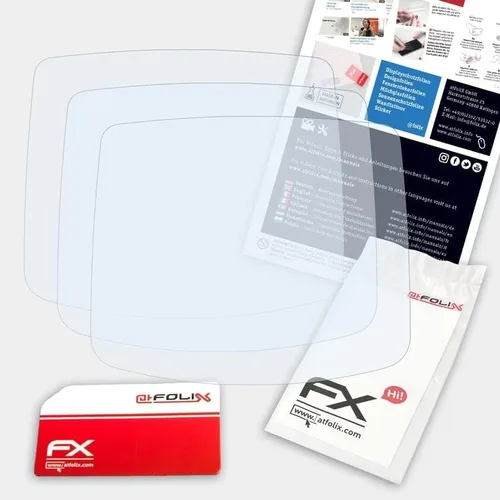 Vista 2 de Película protectora de pantalla compatible con Nintendo Game Boy Advance, película protectora FX ultra transparente (3X)