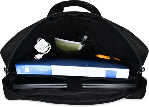 Vista 6 de MNSRUU Bolsa para portátil de 15,6 pulgadas Duck Rubber Laptop Maletín Bolsa
