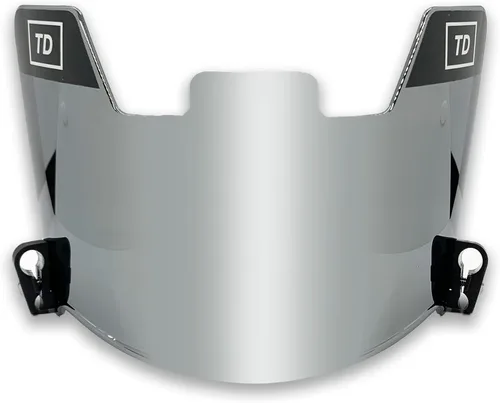 Vista 7 de TD Sports - Visera de fútbol para niños, jóvenes y adultos, protección ocular para casco y máscara facial