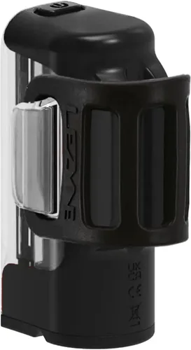 Vista 3 de LEZYNE Tira de bicicleta recargable por USB 520mAh IPX7 Luz frontal LED blanca impermeable con múltiples modos de sólido y flash Correa de montaje