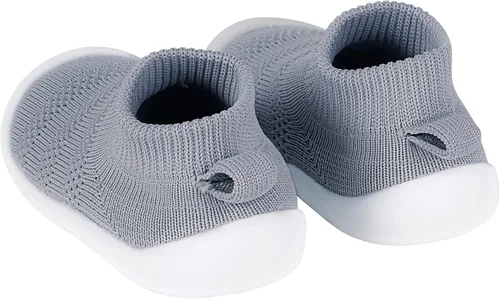 Vista 76 de Zapatos de bebé Pantuflas para niños pequeños, calcetines para niños y niñas, suela antideslizante