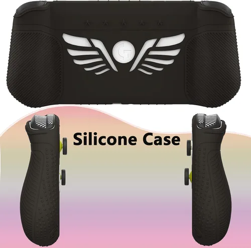 Vista 6 de Funda de silicona y funda de transporte compatible con Logitech G Cloud Gaming de mano, protector de pantalla para accesorios de consola Logitech G