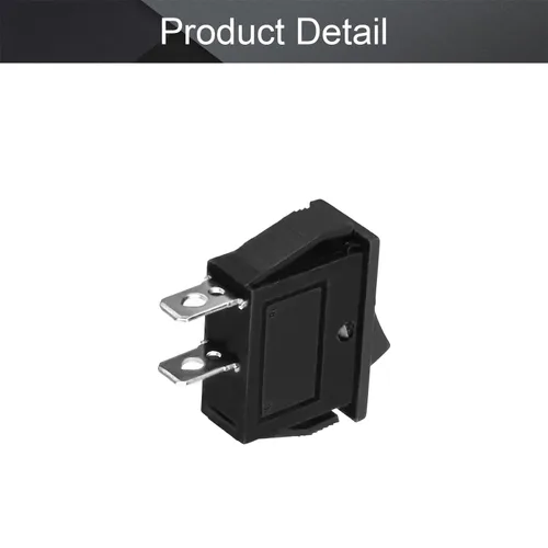 Vista 5 de 5 piezas de interruptor basculante para barco con cierre rápido ENCENDIDO/APAGADO, 2 pines, 12V, 250V/15A, 125V/20A, interruptor basculante