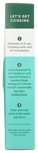 Vista 4 de Ancient Harvest Quinoa - Codos de pasta de quinoa supergrano orgánico sin gluten - 8 oz (paquete de 2)