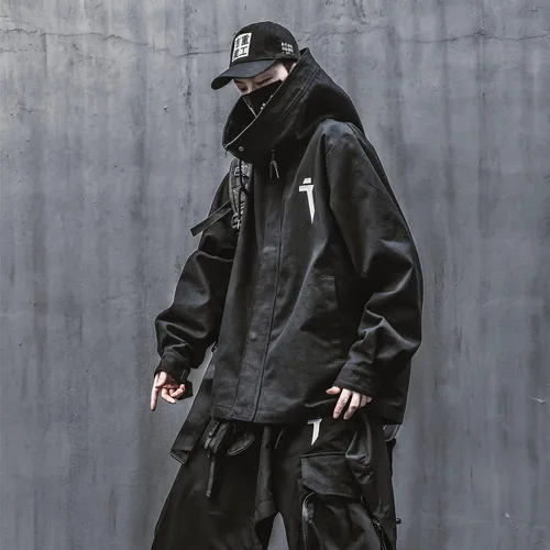 Vista 3 de MFCT i-Tech Techwear Streetwear - Chaqueta para hombre