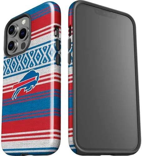 Vista 4 de Skinit Impact - Funda compatible con iPhone 15 Pro, diseño oficial de NFL Buffalo Bills Trailblazer