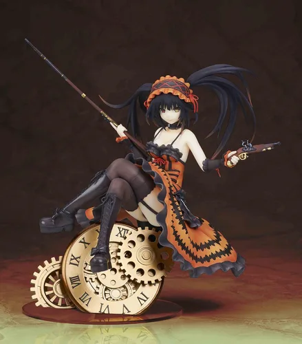 Vista 8 de Date A Live: Kurumi Tokisaki Figura de PVC totalmente pintada a escala 1:7, multicolor, 9 pulgadas