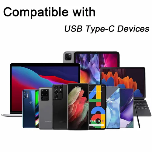Vista 8 de Cable USB-C a USB-C de 6 pies [2 unidades], Awnuwuy 60W tipo C a tipo C cable de carga rápida para iPhone 15/15 Plus, iPad Pro 3rd, iPad Air 4th