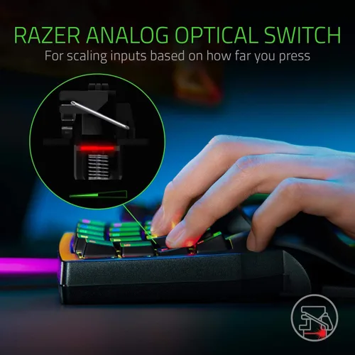 Vista 2 de Razer Orbweaver Chroma - Teclado de gaming Negro clásico