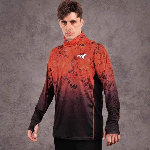 Vista 7 de KastKing - Sudadera con capucha para hombre, camisa de manga larga para pesca, camisa de protección UV UPF 50